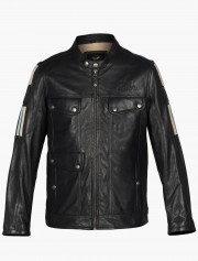 Blouson En Cuir Lagache - 24H Le Mans