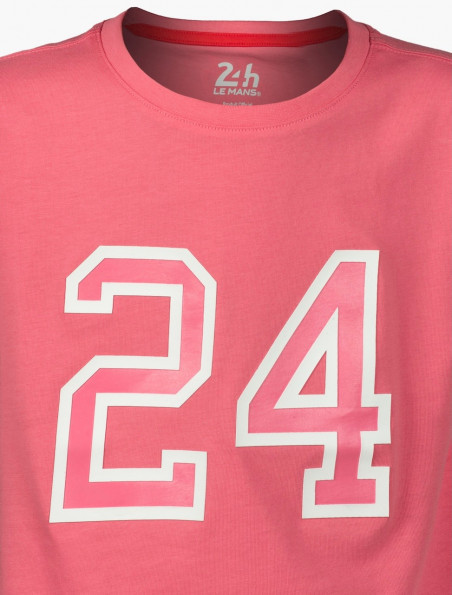 Girls' Checkered T-Shirt - 24H Le Mans