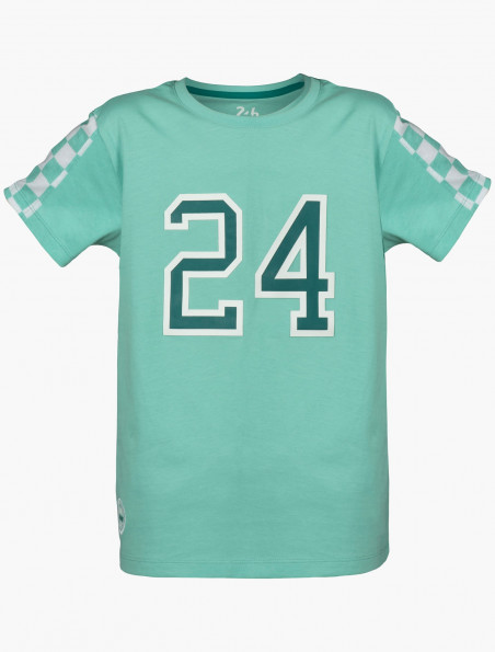 Children's Checkered T-Shirt - 24H Le Mans