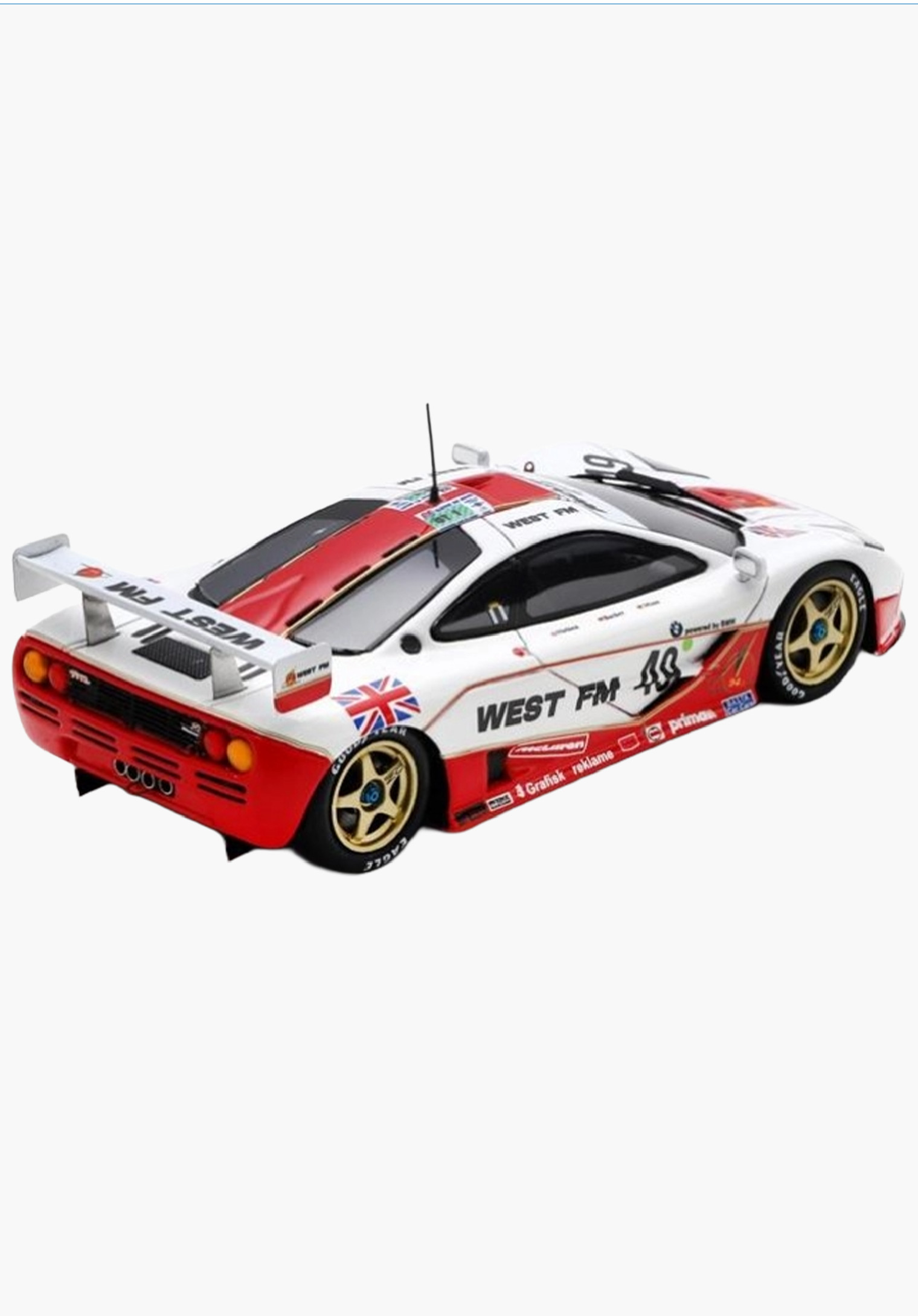 MCLAREN F1 GTR 1995 N°49 - 1/43