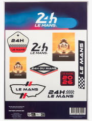 Planche De Stickers 2026 - 24h le Mans