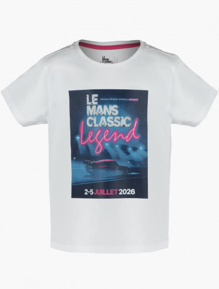 2026 Kids' Poster T-Shirt - Le Mans Classic