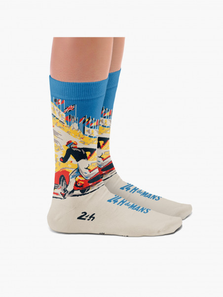 1959 Poster Socks - HEEL TREAD X 24H Le Mans