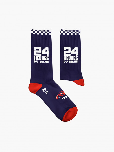 Chaussettes Silhouette 1965 - HEEL TREAD X 24H Le Mans