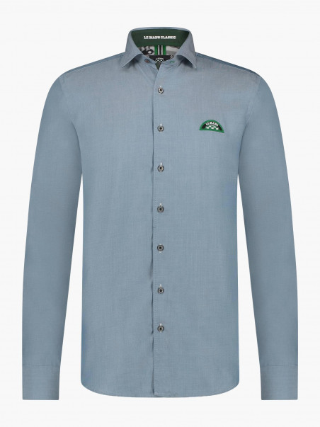 Blue Oxford Shirt - STATE OF ART X LE MANS CLASSIC