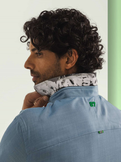 Blue Oxford Shirt - STATE OF ART X LE MANS CLASSIC
