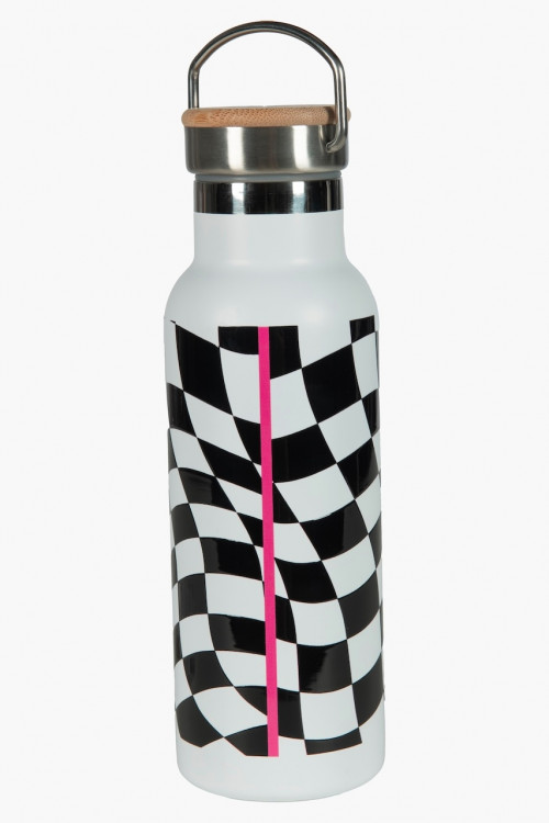 Checkered Water Bottle - Le Mans Classic