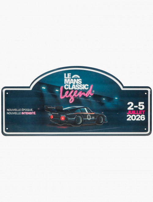 Rally Number Plate - Le Mans Classic
