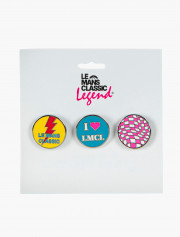 Set De 3 Pin's - Le Mans Classic