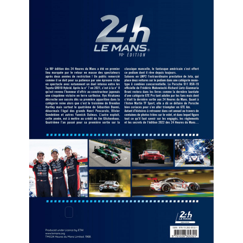 Livre Annuel 24h Du Mans 2022 - Français