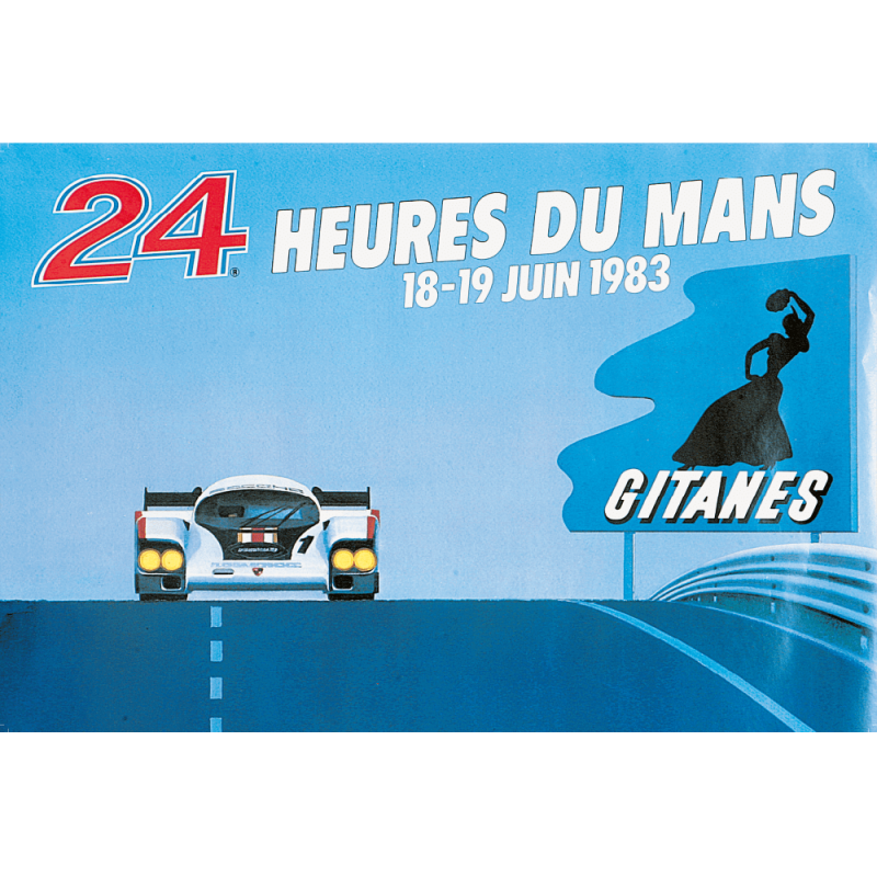 Affiche 24 Heures Du Mans 2002 - Originale, état Occasion