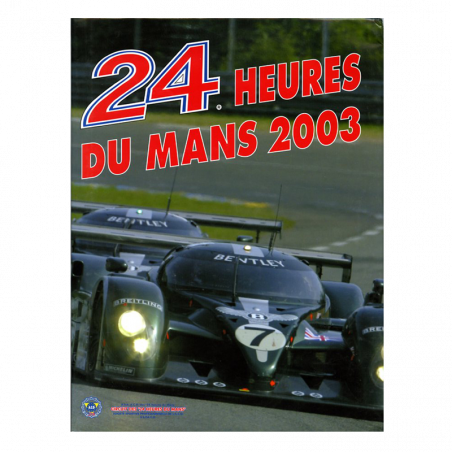 Livre Annuel 24h Du Mans 2003  - Francais