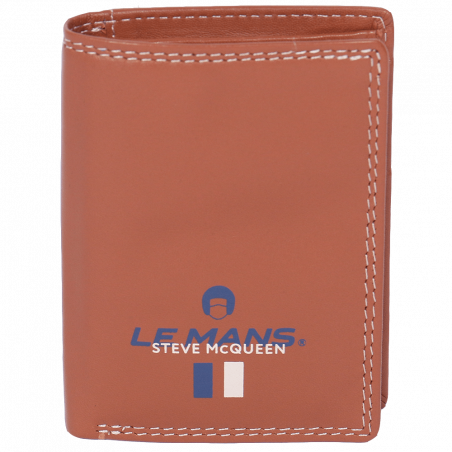 Single-Fold Leather Wallet - Steve McQueen x Le Mans