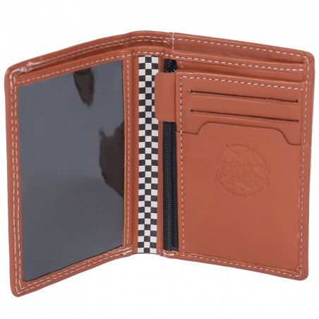 Single-Fold Leather Wallet - Steve McQueen x Le Mans