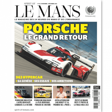Magazine "Spirit Of Le Mans" N°26 - Nov/Dec 2022