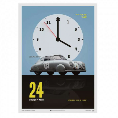 Affiche Porsche Gmund Silver  - Unique & Limited