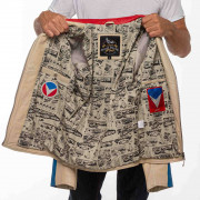 Blouson Cuir Michel - Michel Vaillant x 24 Heures Le Mans