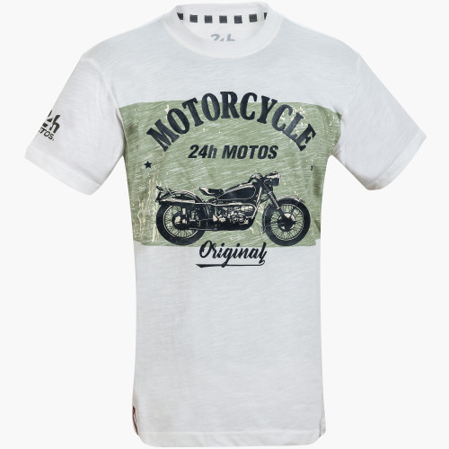 Men's Motorcycle T-shirt - 24 Heures Motos