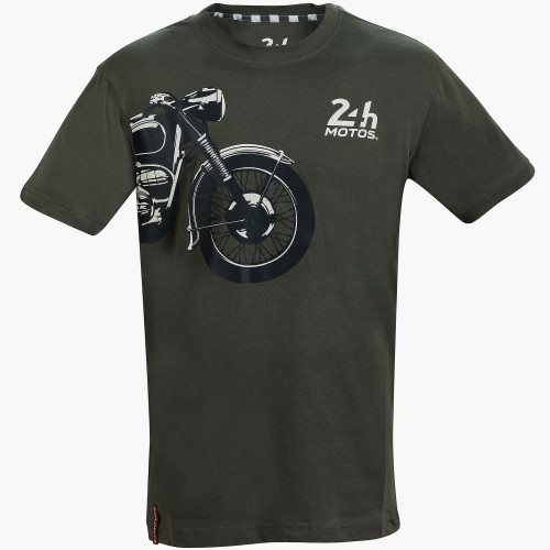 Men's Vintage Café Racer T-shirt - 24 Heures Motos