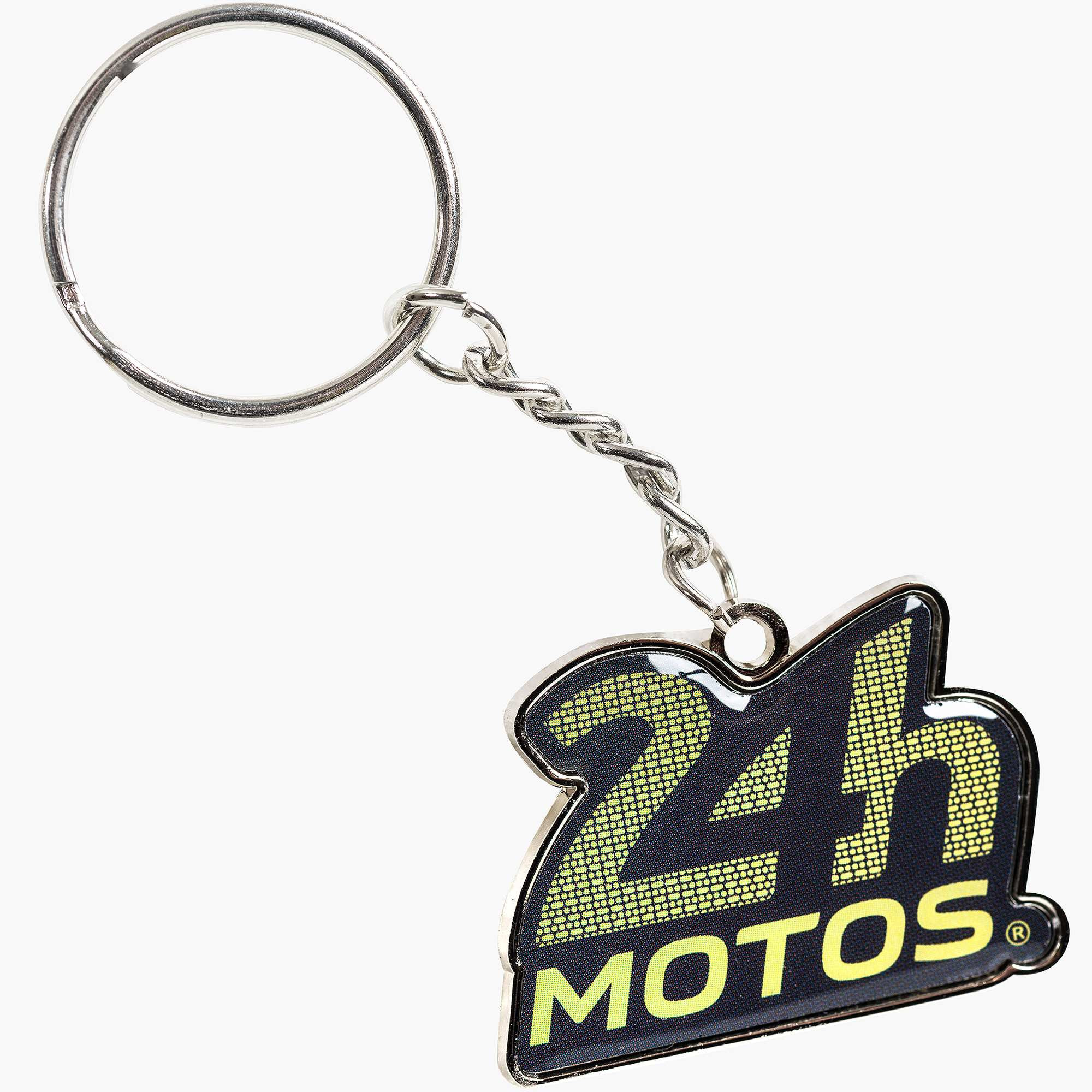 Porte-clés de Moto, Motocycle avec Casque de Moto Porte-clés Métal