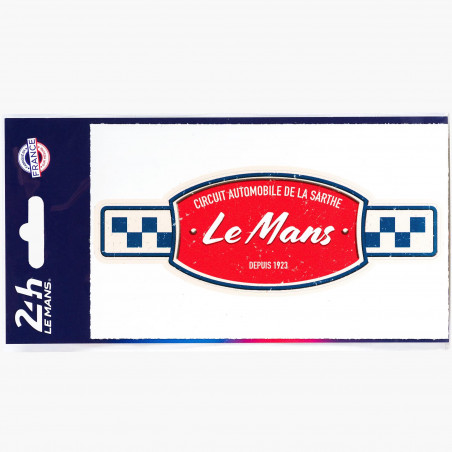 Le Mans Tartan Sticker - 24h Le Mans