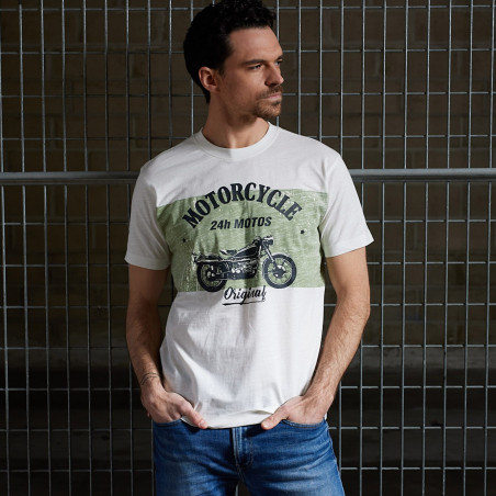 T-shirt Motorcycle Homme - 24 Heures Motos