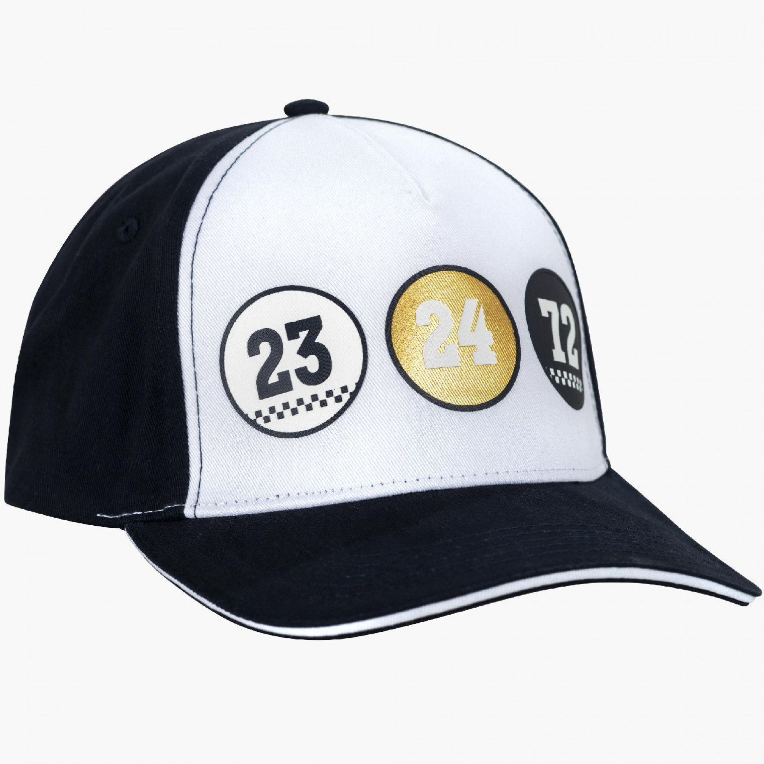 Casquette VR46 Officielle Vintage – Jaune, Taille Unique, Collection Course