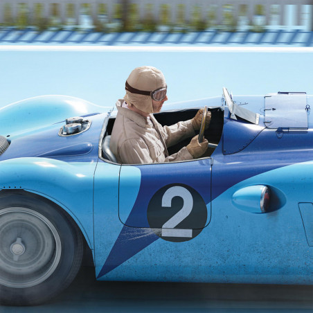 Poster Bugatti Type 57G "TANK" 1937 - 24H Le Mans