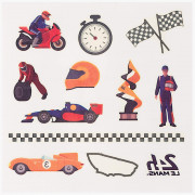 Planche De Tatouage - 24h Le Mans