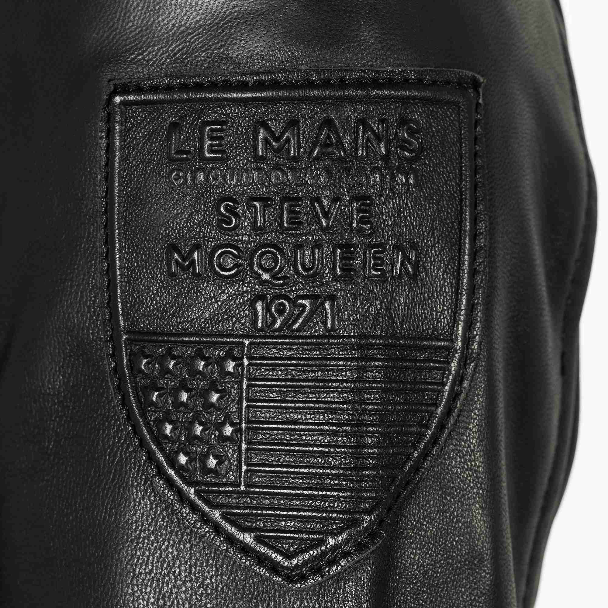 Stan3 Leather Jacket Steve McQueen x Le Mans Colour BLACK Size M