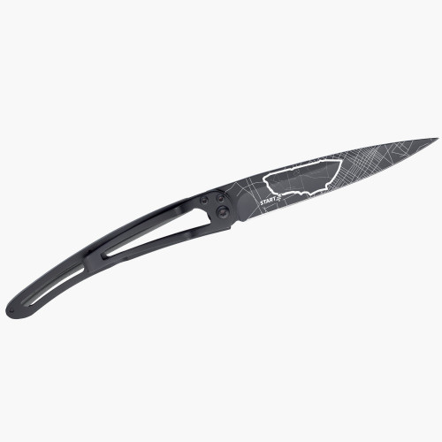 Couteau de Poche DUEL - Aluminium - 24h Le Mans x Deejo