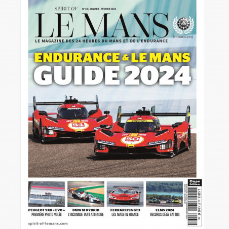 Magazine "Spirit Of Le Mans" N°33 - Janvier/Février 2024