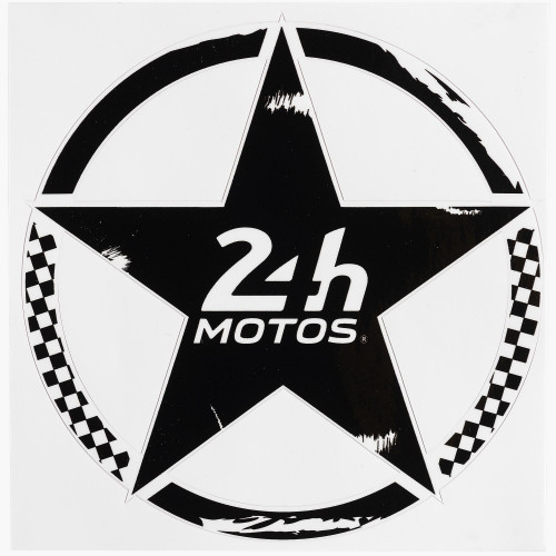 Sticker Étoile - 24h Motos