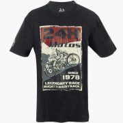 Vintage Poster T-shirt - 24h Motos