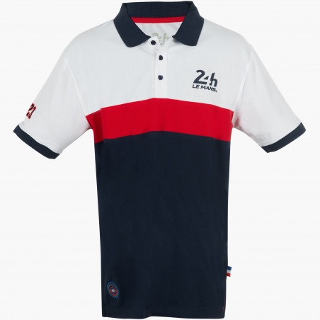 Polo Homme Tricolore - 24h Le Mans