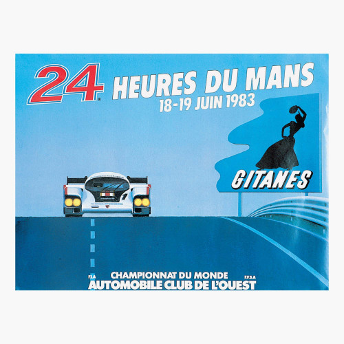 Carte Postale Affiche 1983 - 24h Le Mans