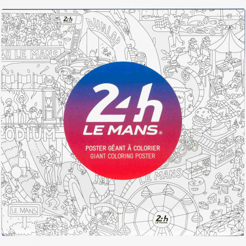 Giant Colouring Poster - 24h Le Mans