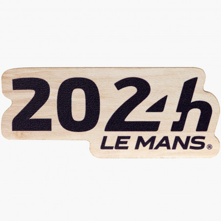 Magnet Logo En Bois - 24h Le Mans