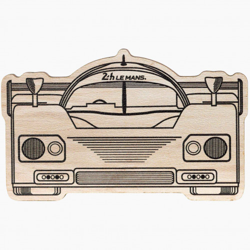 Wooden Magnet Hypercar - 24h Le Mans