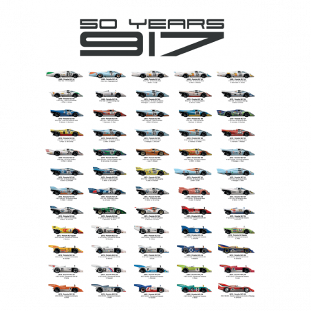 Poster « 50 Years 917 »
