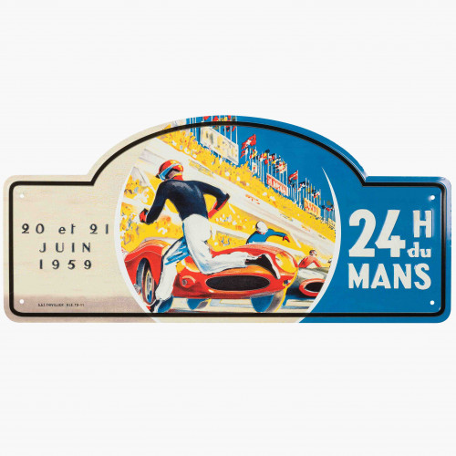 Plaque De Rallye - 24H Le Mans