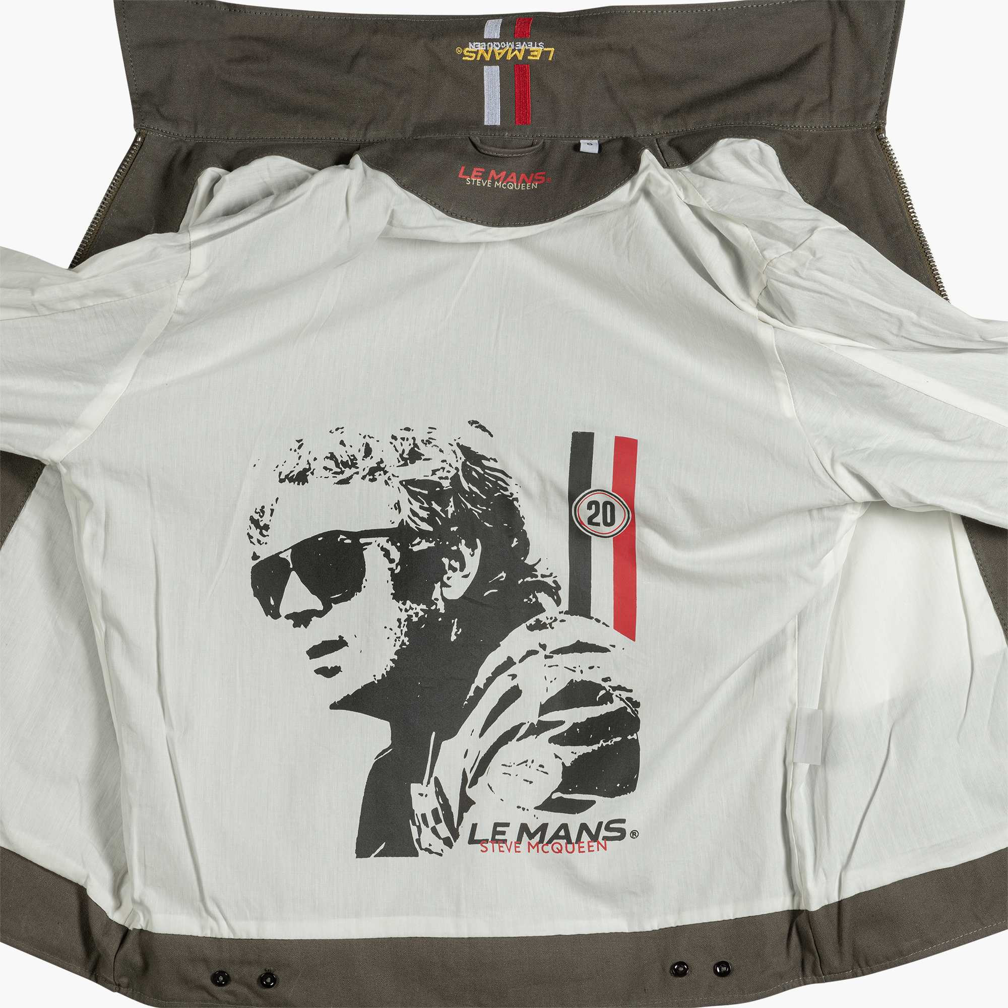 Canvas Cotton Jacket - Steve McQueen x Le Mans Colour KAKI Size S