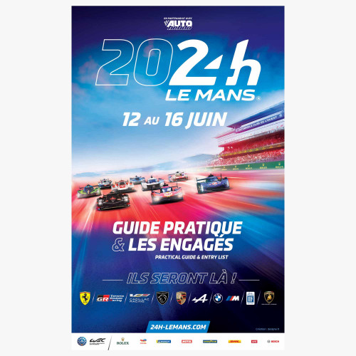 Programme Officiel 24h Du Mans 2024