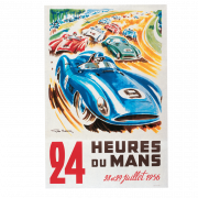 Carte Post Aff 24h 1956