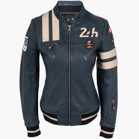 Blouson En Cuir Cobra Femme - 24H le Mans