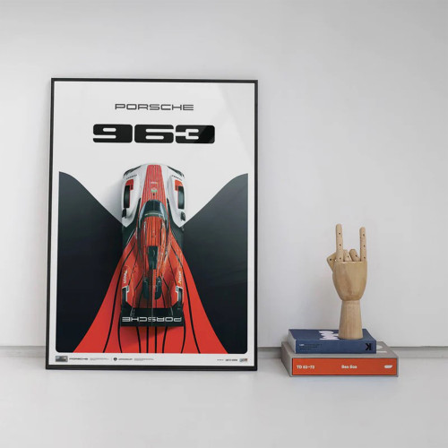 Poster Porsche 963 2024 - 24H Le Mans