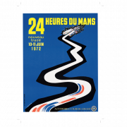 Carte Post Aff 24h 1972