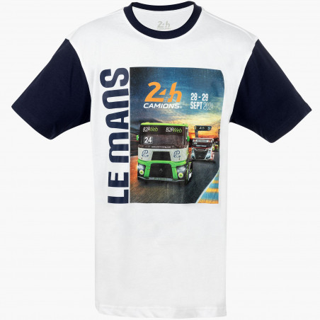 Men's T-shirt Poster 2024 - 24H Camions