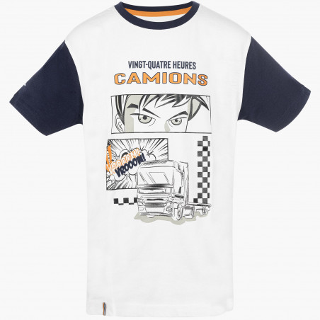 T-shirt Enfant Manga - 24H Camions