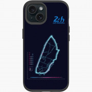Circuit Digital Word Phone Case - RHINOSHIELD x 24h Le Mans